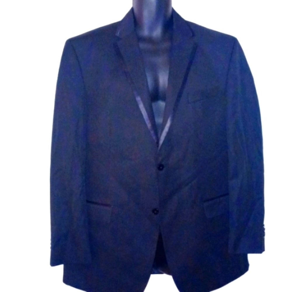 SEAN JOHN Black Tuxedo Blazer / Dinner Jacket, 44 Long - Picture 2 of 6